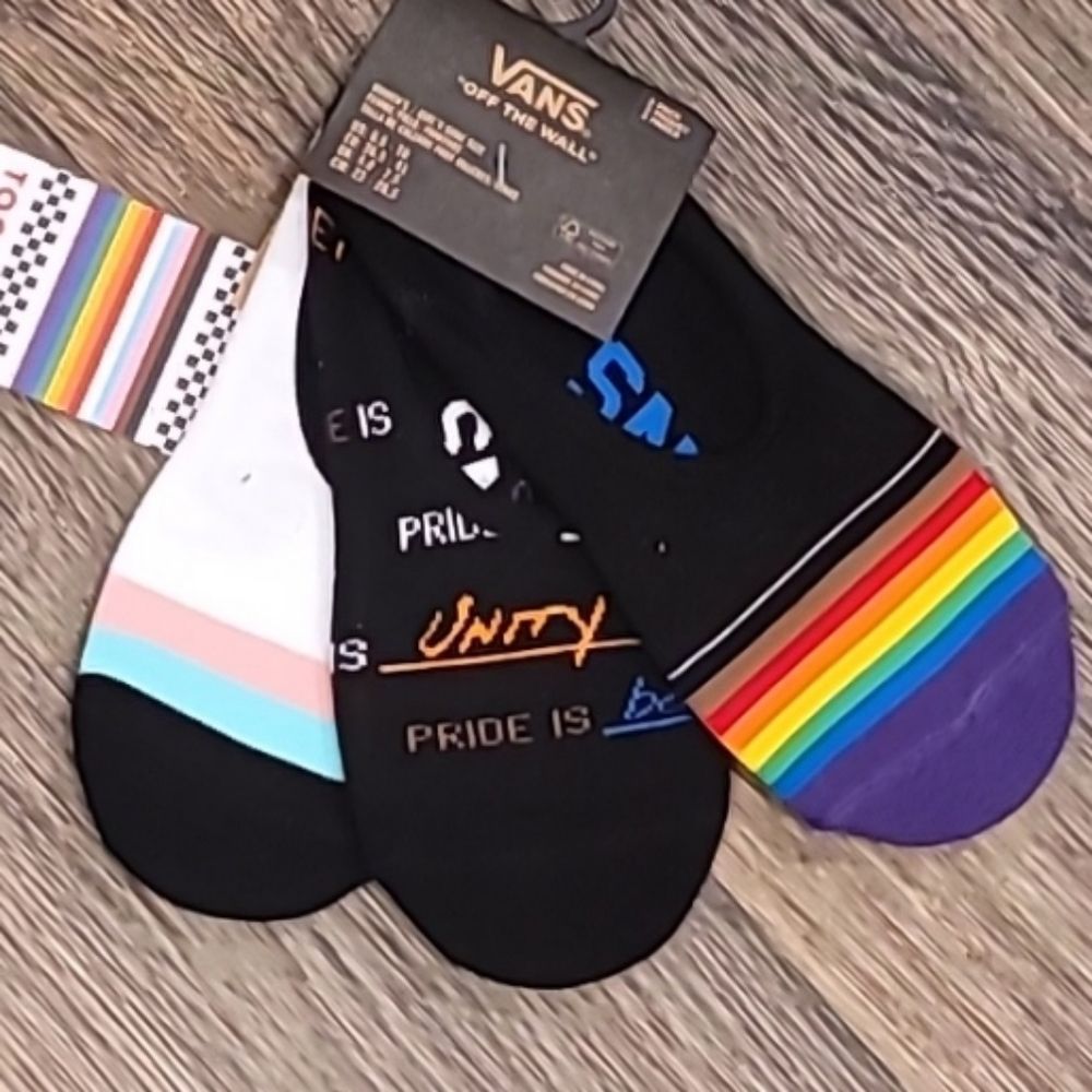 Vans Canoodle Pride 3-Pack Sock - Picture 5 of 6